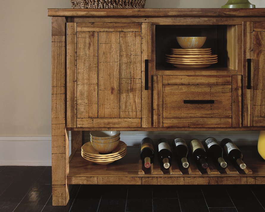 farmhouse buffet table