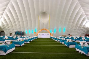 Hope to dream event at the miami dolphins practive fields