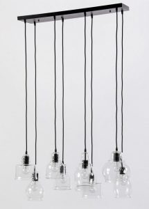 light multi glass pendant light