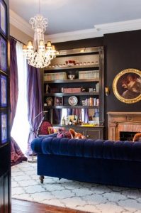 Maximalist style design located in a home in new Orleans french quarter