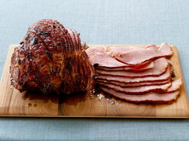 Photo of slow cooked ham.