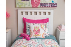 colorful twin bed set