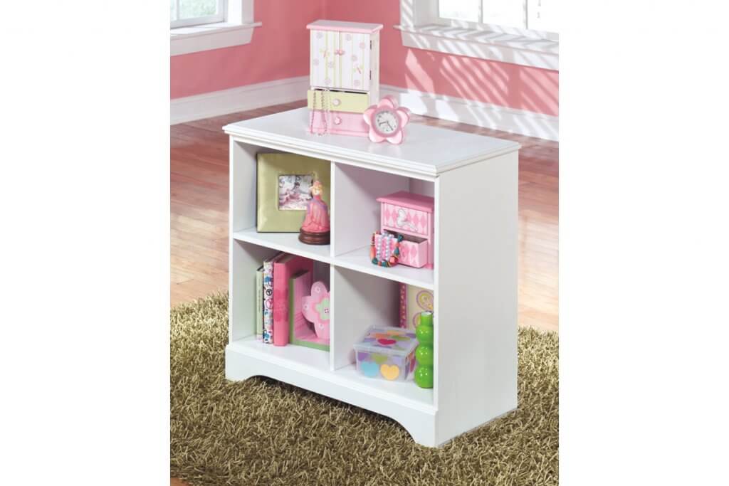 white storage bin with pink toys