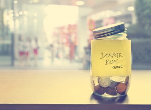 jar with coins