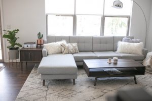 gray couch