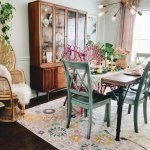 boho dining room