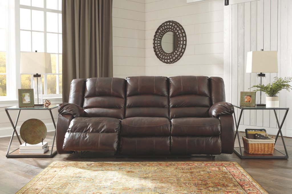 brown sofa