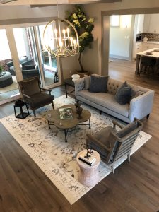 Ashley HomeStore living room for the St. Jude Dream Home Giveaway