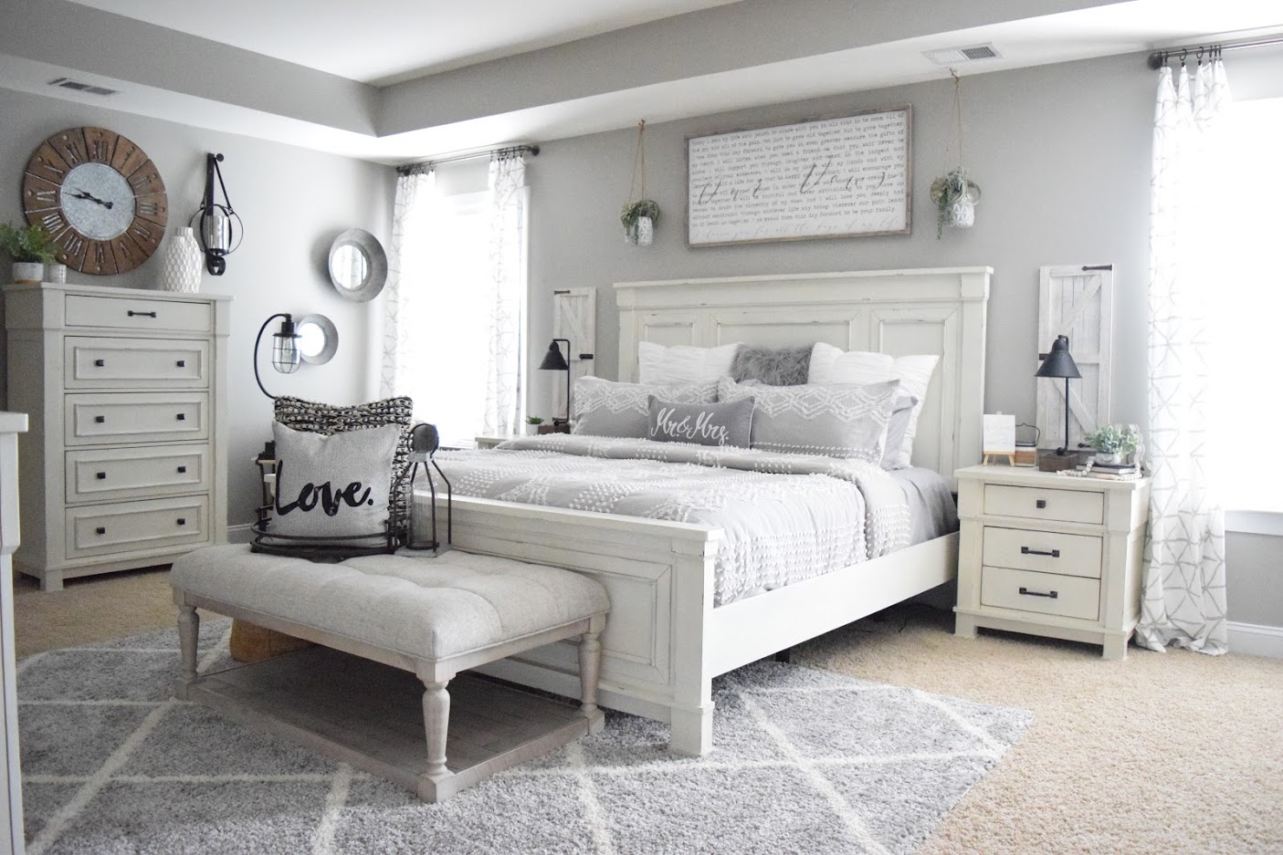 Robin Long Personalizes Master Bedroom With Love Ashley Homestore