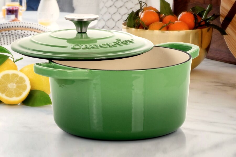 Crock Pot Artisan Enameled Cast Iron Dutch Oven