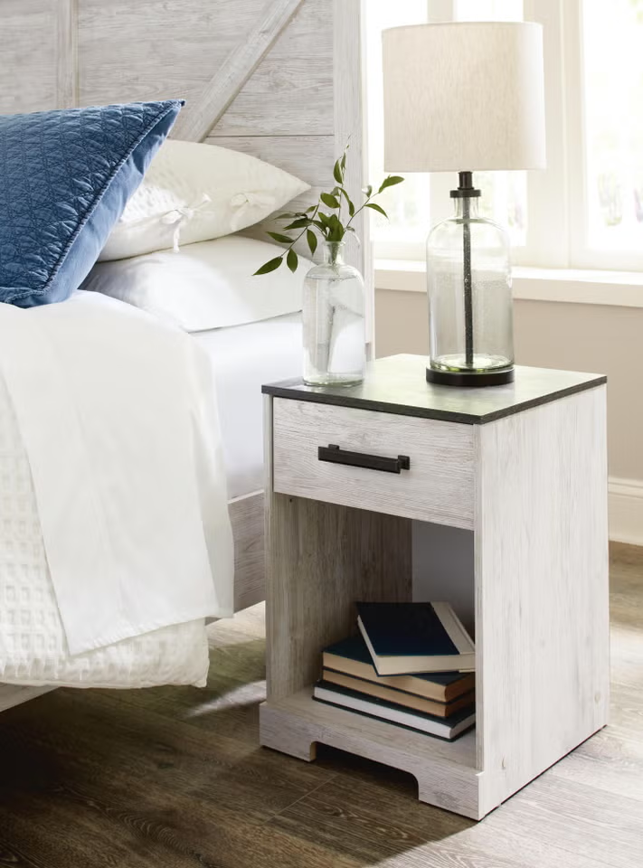 Tall nightstand table