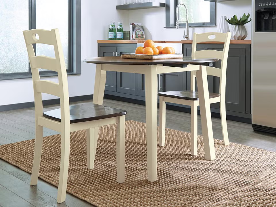 Drop Leaf Extendable Dining Table