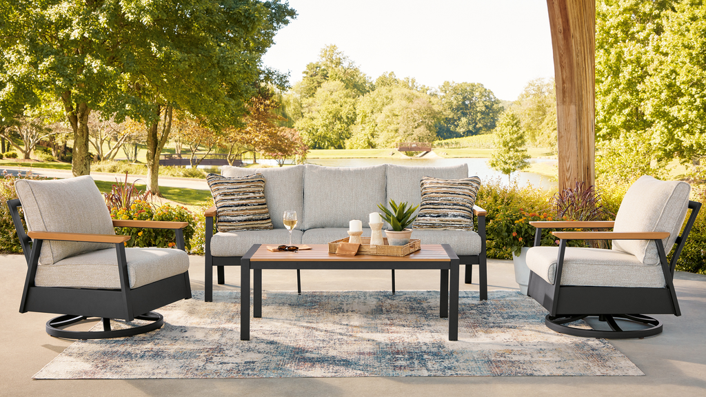 Carlsbad Beach 4-Piece Outdoor Conversation Set