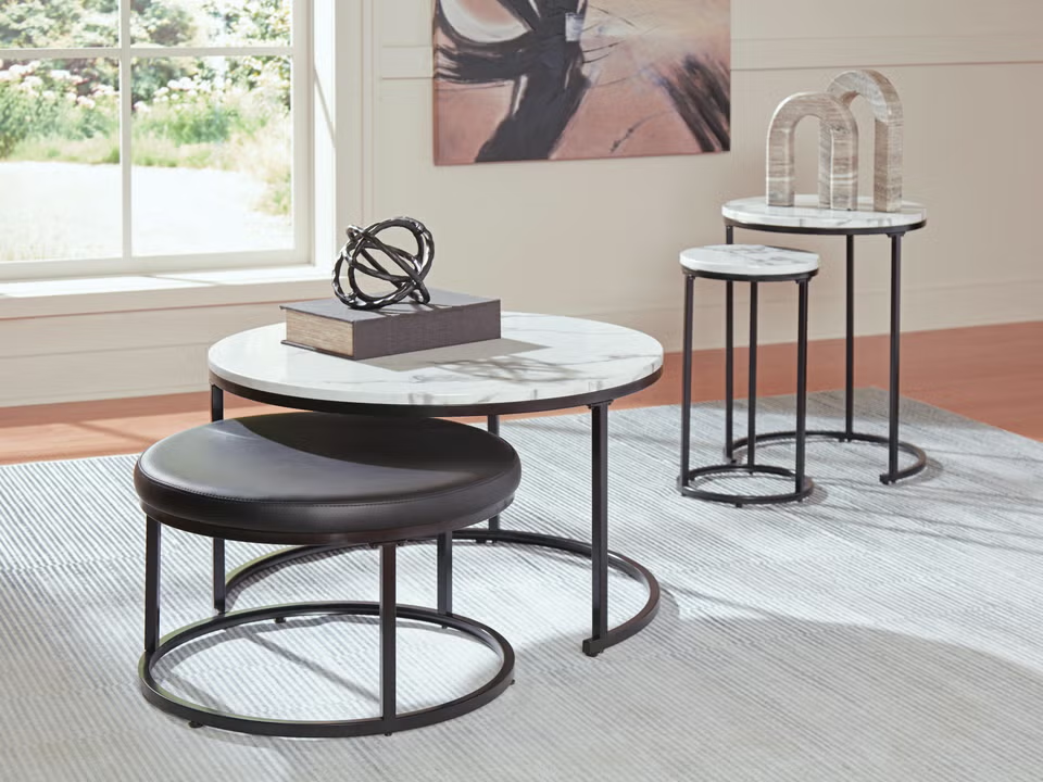 Jusmour nesting tables set of 4