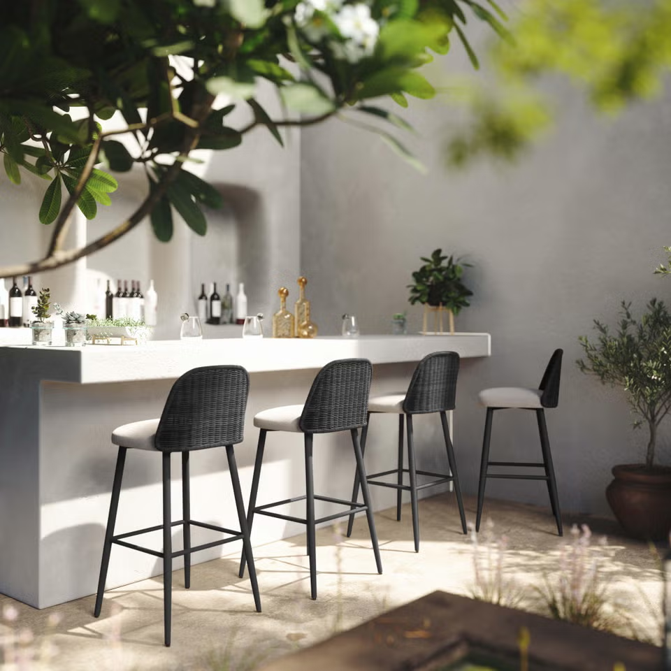TOV Furniture Alexa Counter Height Bar Stool